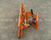 Snow plow 140cm, hidraulic lifting, hidraulic angle adjustment, for Japanese compact tractors, Komondor STLRH-140 (5)